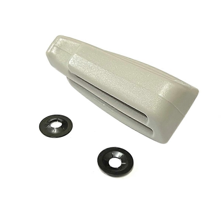 Clip de fixare centura de siguranta pentru V93 V97, gri, plastic