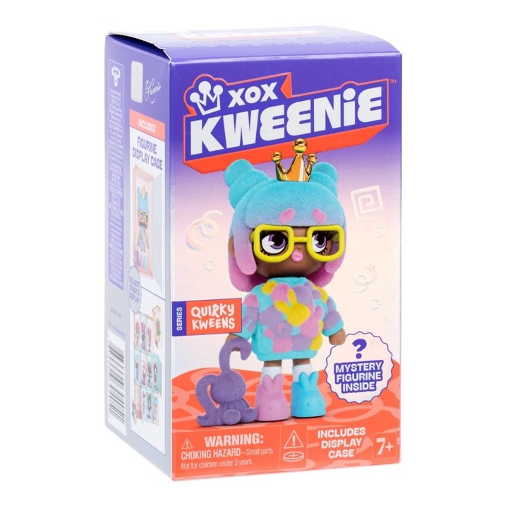 Set figurine de colectie XOX Kweenies Quirky, TM Toys, 10cm, multicolor