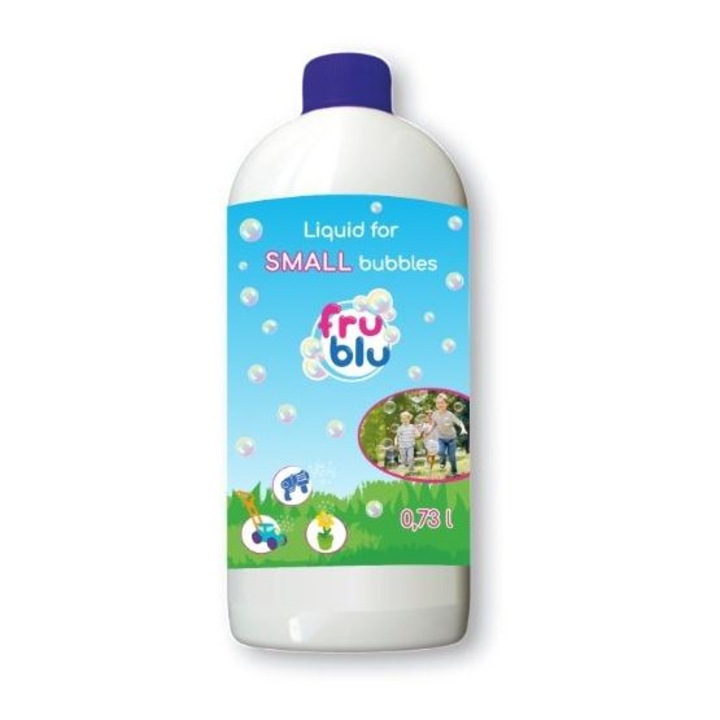 Buborékfújó folyadék kis buborékokhoz, TM Toys, 0,73l