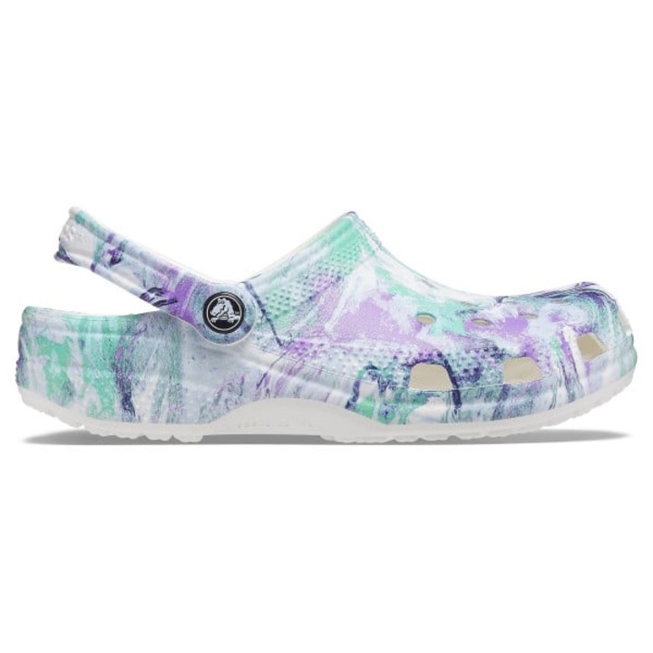 Saboti Crocs Classic Out of this World II Clog - US Alb - White/Multi, Alb