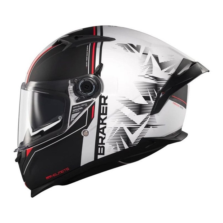 MT Braker SV sport sisak, fekete, 2 méret, beépített napellenző