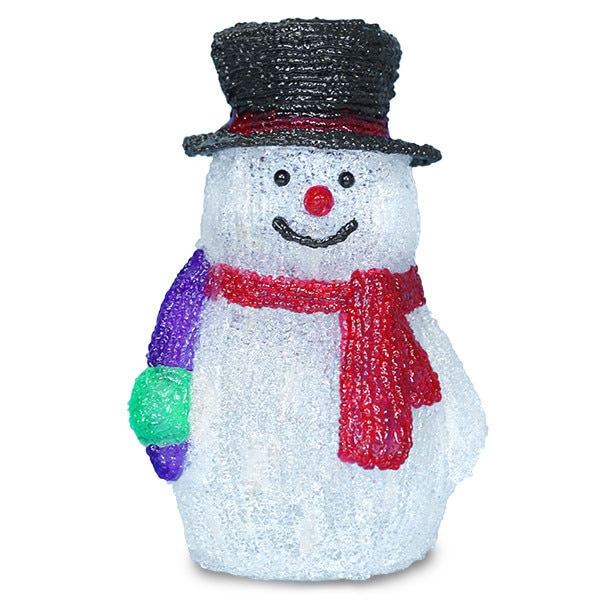 Figurina Om de zapada care ilumineaza - [lux.pro]® - 32 LED - 26,5cm