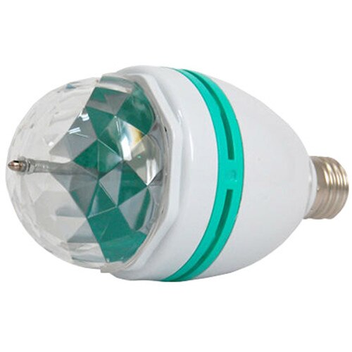 Bec LED rotativ 3 W in 3 culori
