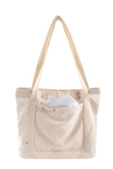 Set sacosa cumparaturi, Textilia, natur, 45x37 cm, + 3 saculeti legume/fructe Set sacosa cumparaturi, Textilia, natur, 45x37 cm, + 3 saculeti legume/fructe