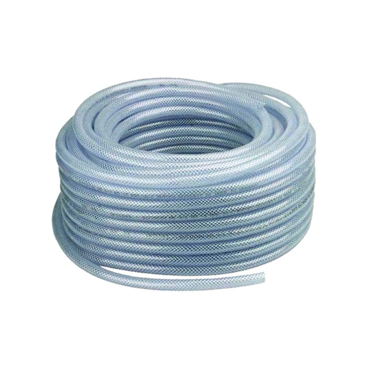 Furtun transparent cu insertie textila STERN TCF 3/4 50M, MD-3450I21