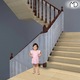 Защитна мрежа за парапети и стълби, More&Deco, 300x77см, бял, устойчива на атмосферни влияния