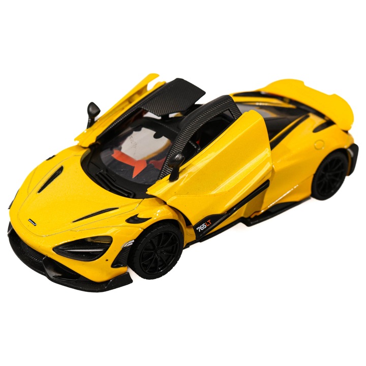 Masinuta McLaren 765 LT MSZ 1:31 Galben