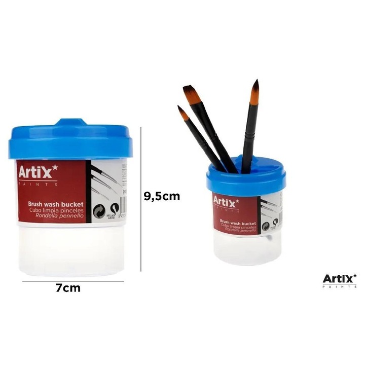 Edény ecsetek mosásához, MP Main Paper