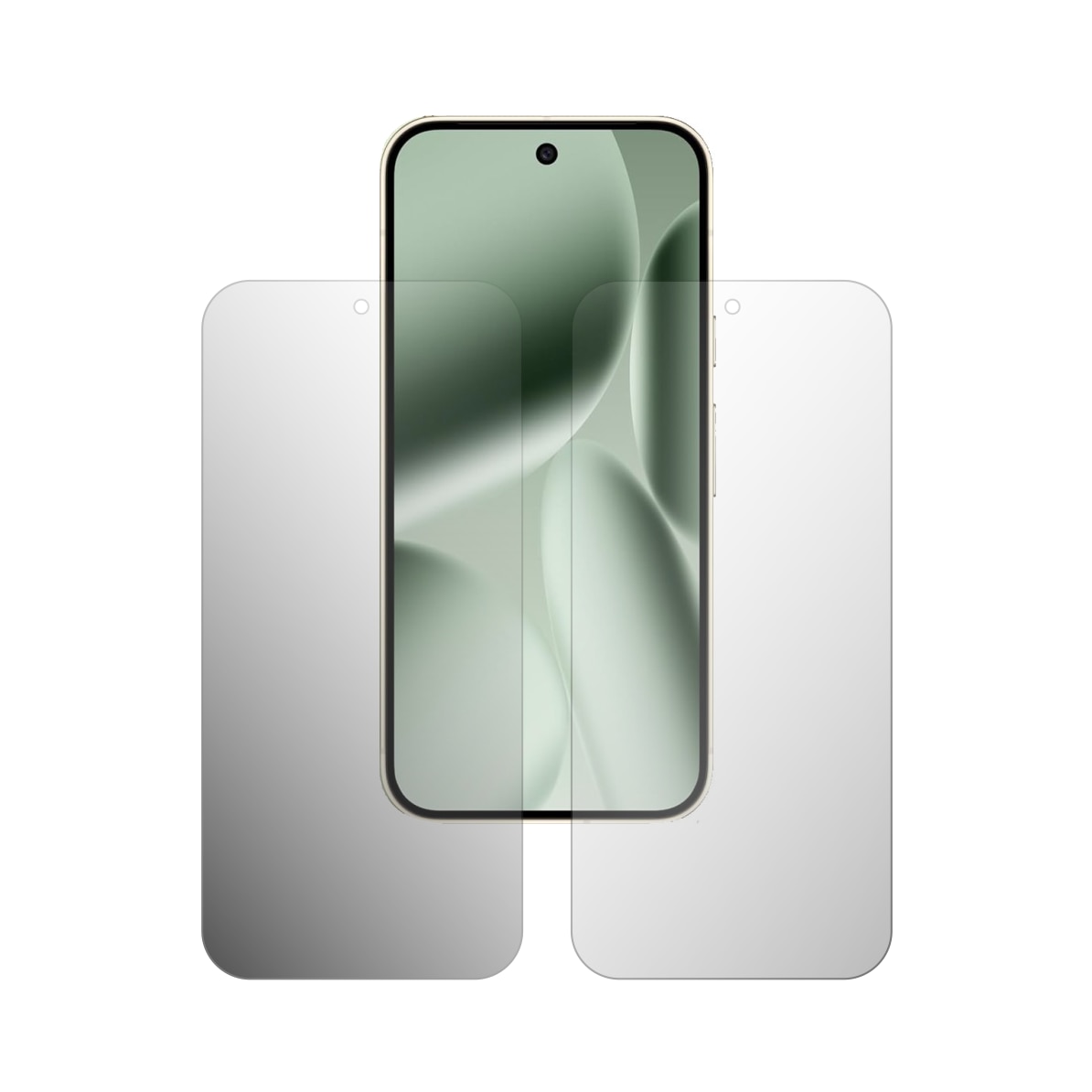 Set 2X Folie Protectie Ecran iSkinz Mata pentru Google Pixel 10 Pro - Case friendly, Siliconica Mata, Compatibila cu Carcasa, Anti-Amprenta, Adeziva si Flexibila