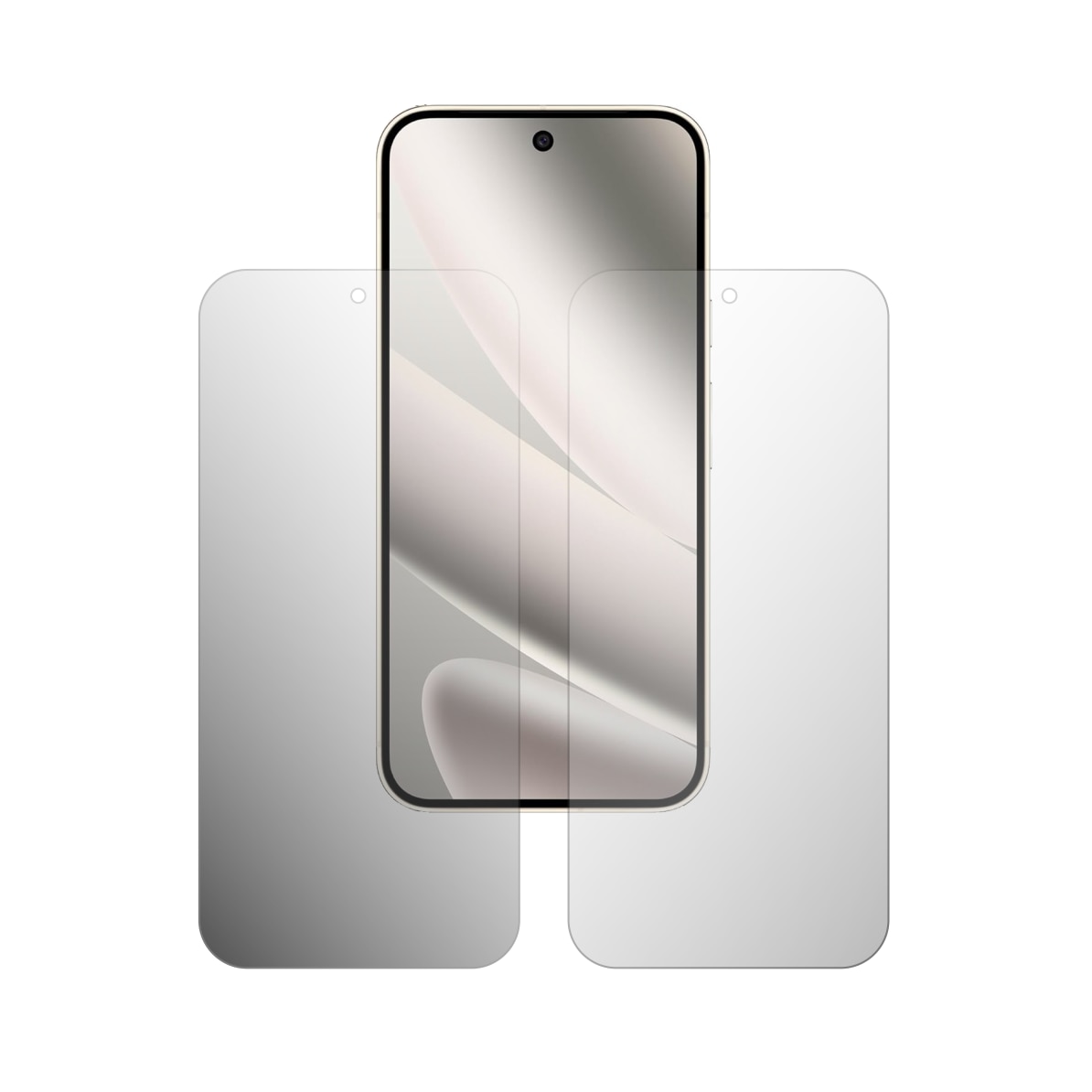 Set 2X Folie Protectie Ecran Folie24, pentru Google Pixel 10 Pro XL, 1X Ultra-Clear + 1X Mata, Acoperire Totala Full-Display, Adezive, Flexibile cu Auto Regenerare