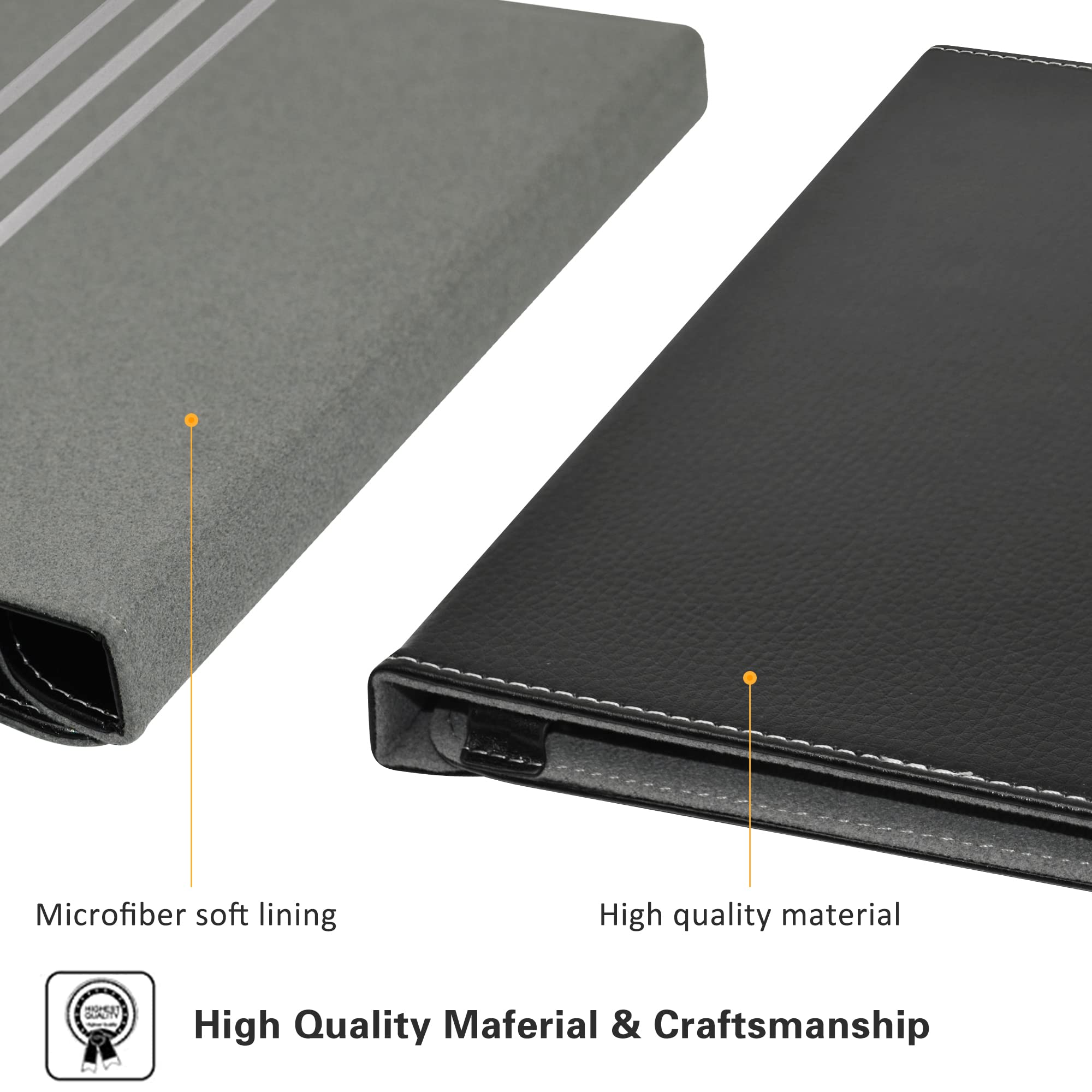 Husa tableta MAMA MOUTH compatibila Chuwi HiPad XPro 10.51 inch / Jumper EZpad M11, piele PU, culoare negru