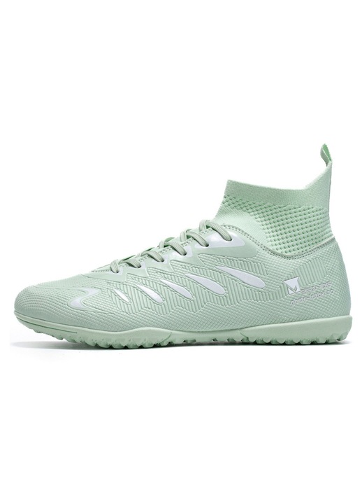 Ghete de fotbal MBrands, 8.8 cu glezna pentru teren sintetic, Verde deschis