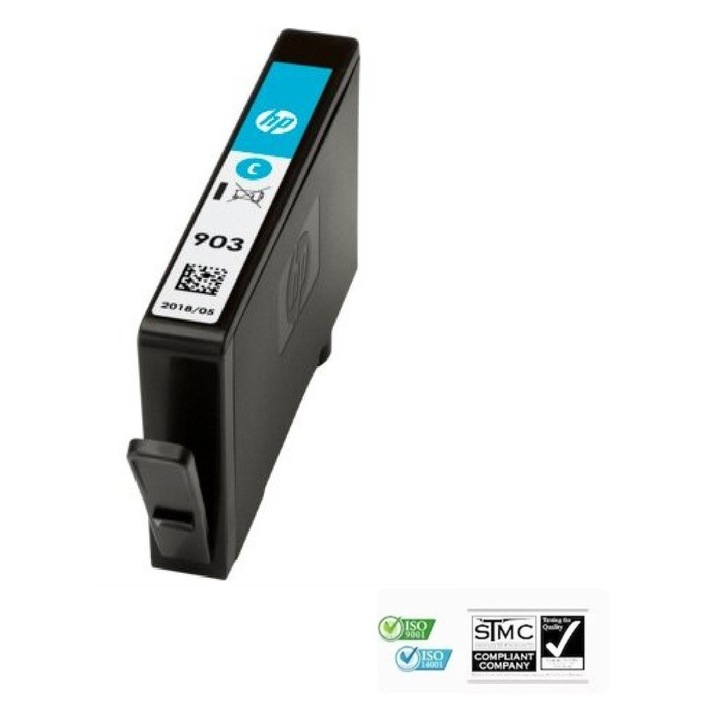Kompatibilis tintapatron 903XL 903 XL cián, T6M03A, 13.5 ml, HP OFFICEJET PRO 6960, OFFICEJET PRO 6970, OFFICEJET PRO 6974 nyomtatókhoz