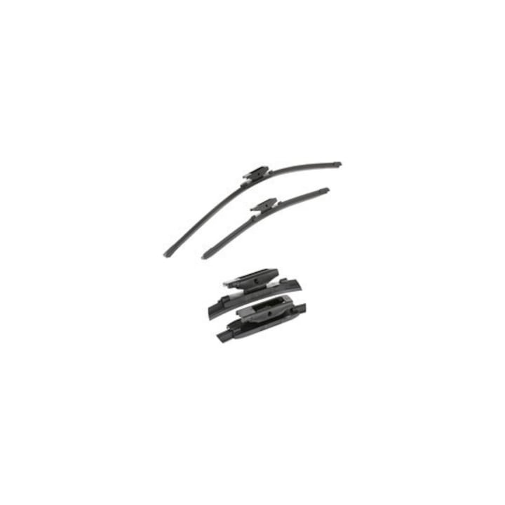 Kit stergatoare Grundig, 50/47,5 cm, pentru Dacia Logan II, Renault Logan II si Renault Symbol (modele 2012-2020)