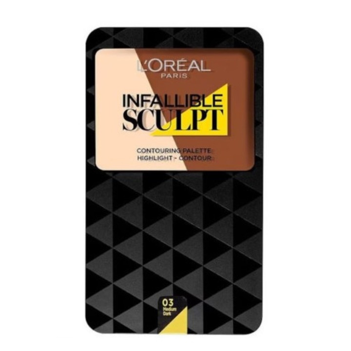 Палитра за контуриране L’Oréal Paris Make-up 03 Средно към Матово 10гр