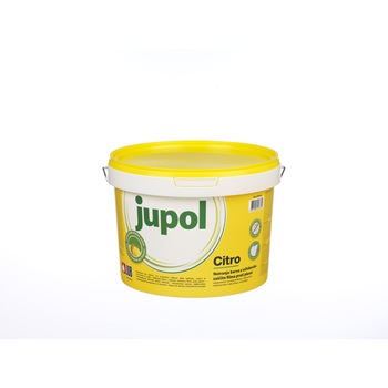 Vopsea lavabila cu antimucegai JUPOL CITRO alba 5 l Vopsea lavabila cu antimucegai JUPOL CITRO alba 5 l