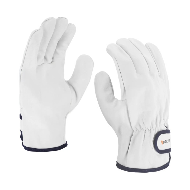 Manusi de protectie din piele, Procera, manseta elasticita cu inchidere velcro, X-driver