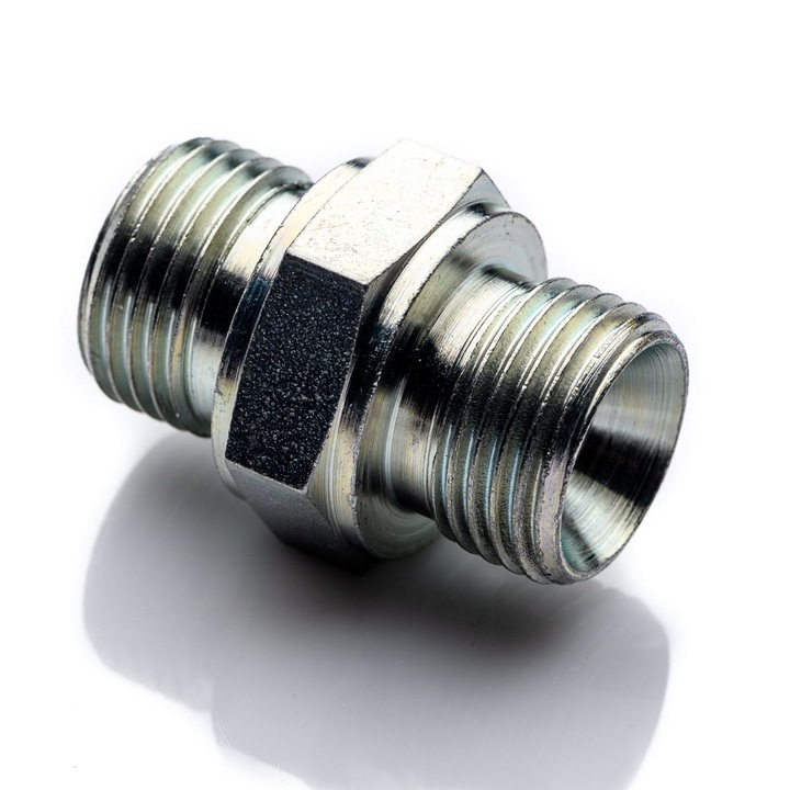 Fitinguri POLBERIS nypel 1 1/2'' BSP, otel, inchidere conica 60°, rezistent la coroziune