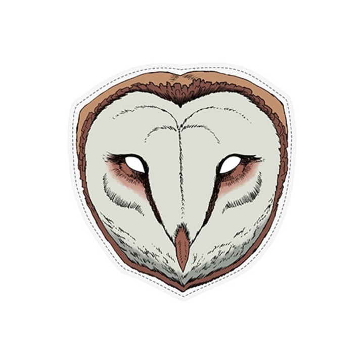 Masca Party Deco Model Bufnita, 22x23cm