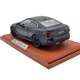 Fém makett BMW M4, fekete, 1:24 méretarányú, hanggal, fényekkel, dudával, nyitható ajtókkal és motorháztetővel