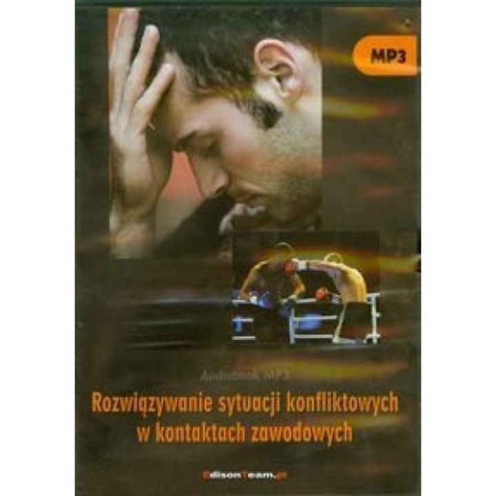 Hangoskönyv Konfliktuskezelés szakmai kapcsolatokban, Edison Team.pl, 2013, 13,5x28,7 cm