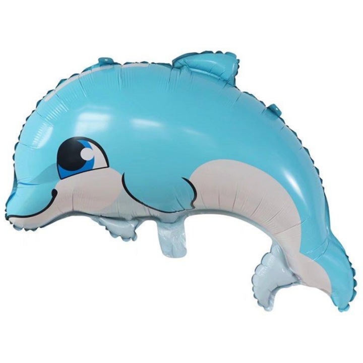 Фолиев балон делфин, PartyPro, 69x53см, комплект 1 бр.