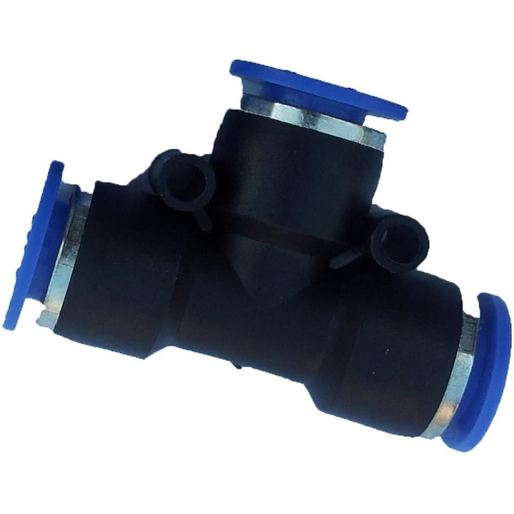 Gyorscsatlakozó műanyag T 6mm Eurowest