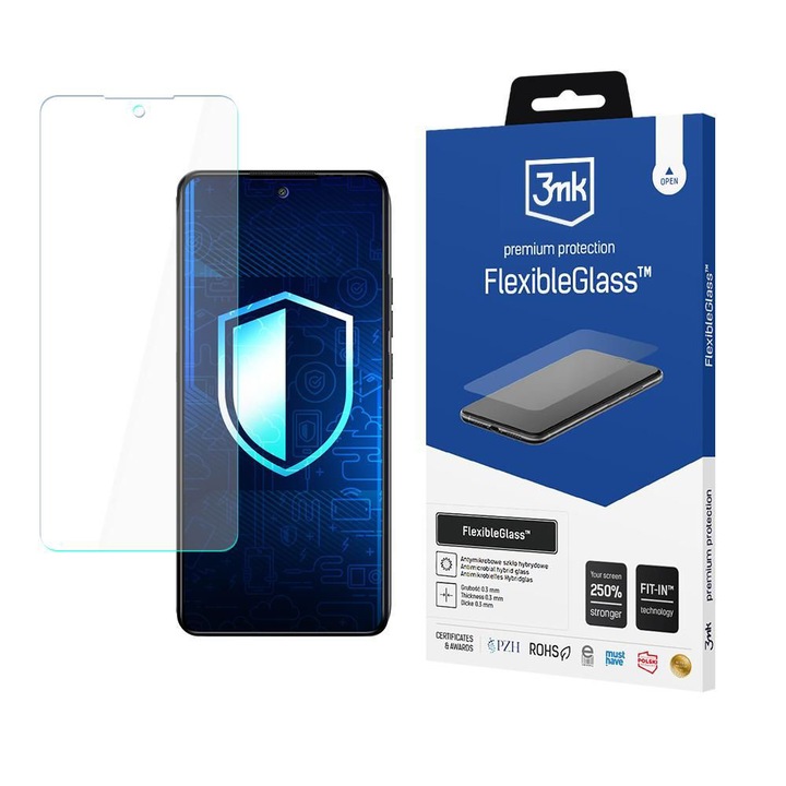 Folie telefon 3MK pentru Samsung Galaxy A25 5G transparentă, flexibilă, antisoc