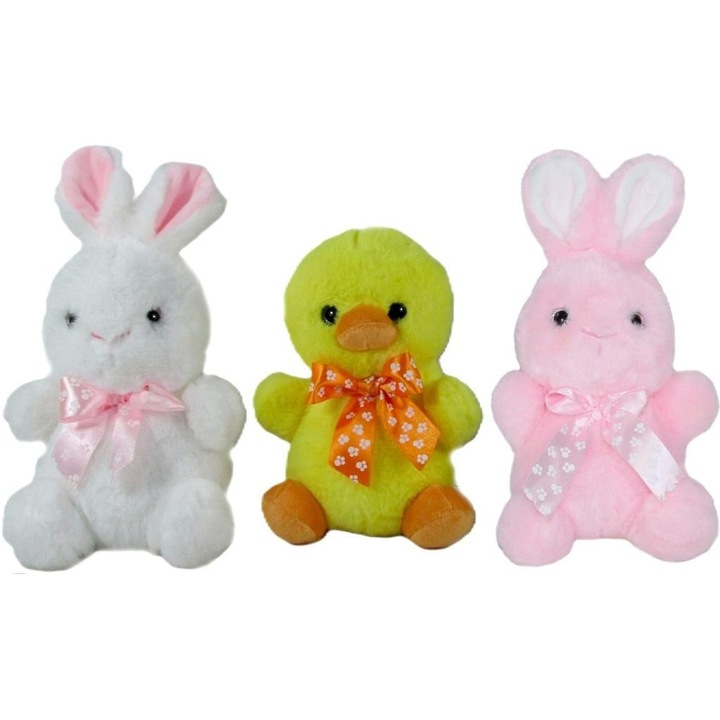 Set de jucarii de plus Sun-Day, animale parfumate, 18cm, mix de modele