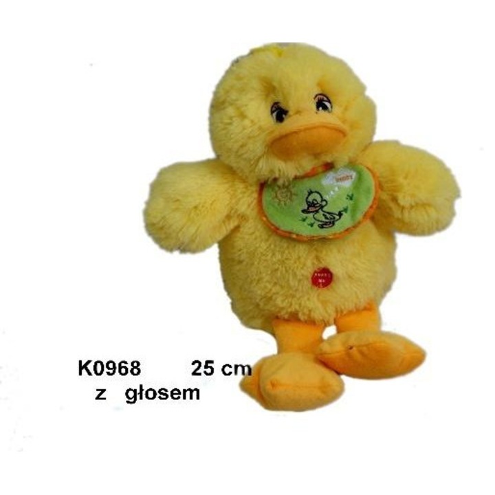 Плюшена играчка, Sun-Day, патица с глас, 25см