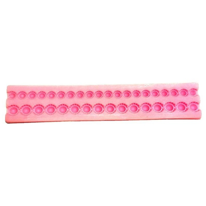 Matrita Galeria Hobby, silicon, 19x4cm, roz