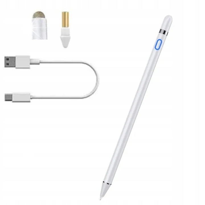 Stylus Pen SUPERO K811C, USB-C, 10 óra üzemidő, 140mAh, puha heggyel, szett