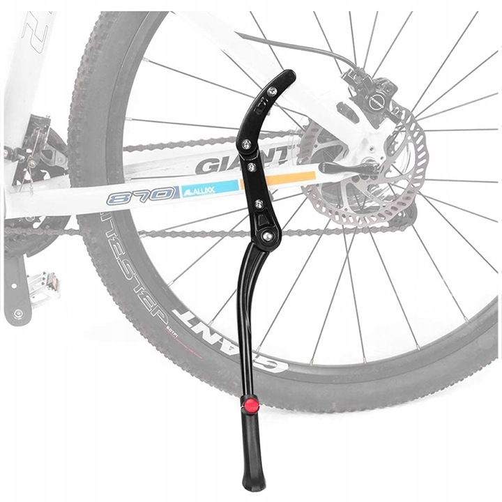 Стойка за велосипед RockBros, алуминий, 24-29 инча, регулируема височина 46-50 см, регулируем ъгъл 20-70 градуса, черна