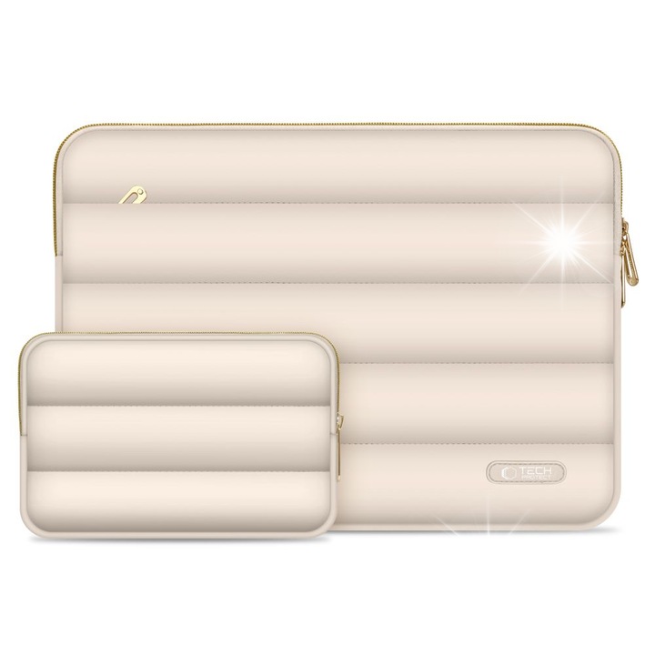 Комплект калъф за лаптоп Tech-Protect Puffy 15-16, 38,2x27,5см, многоцветен