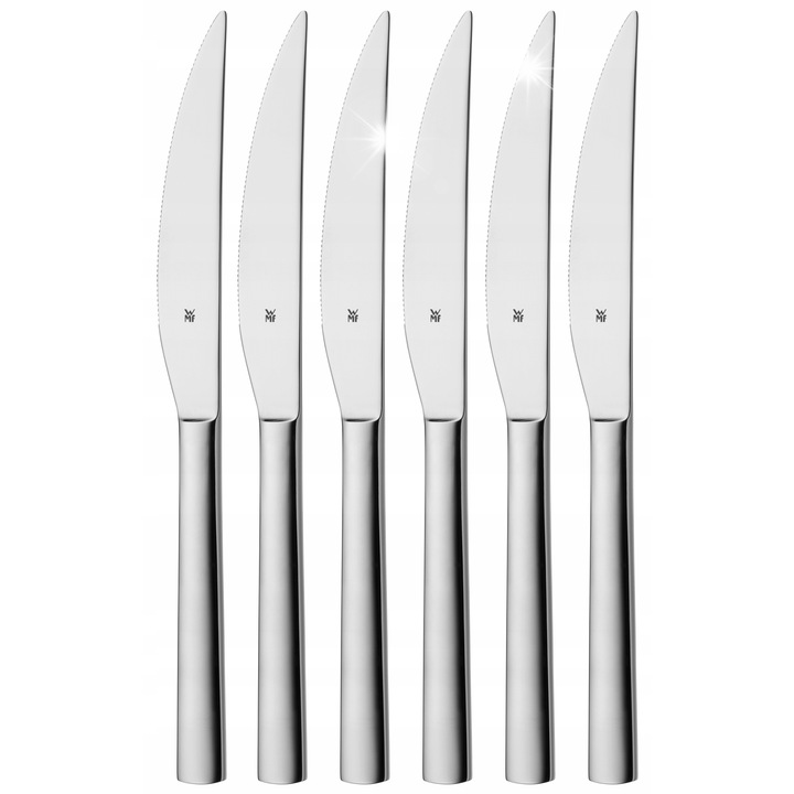 Set 6 cutite pentru friptura WMF, 23cm, inox, argintiu