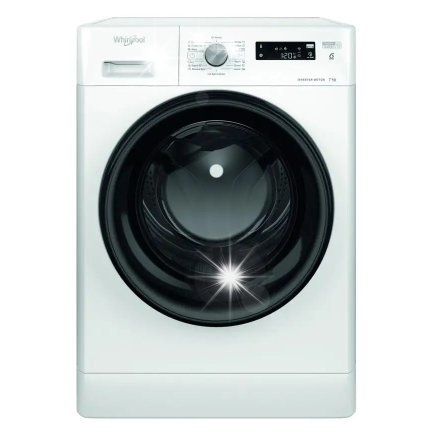 Masina de spalat rufe Whirlpool FFS 7259 B EE, 7 kg, 1200 RPM, alb