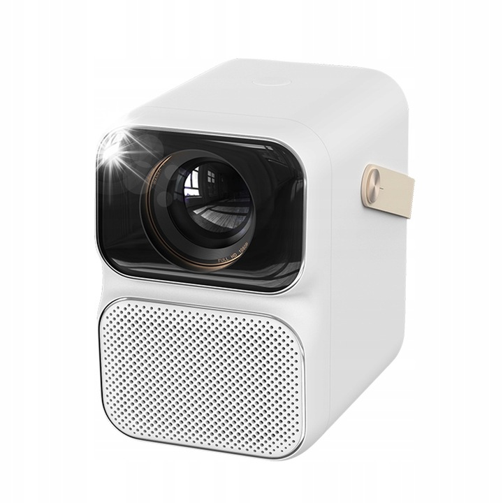 Видеопроектор Wanbo T6 Max, 1080p, бял, 137x195x201мм, с Android TV, Bluetooth, Wi-Fi, пълен комплект