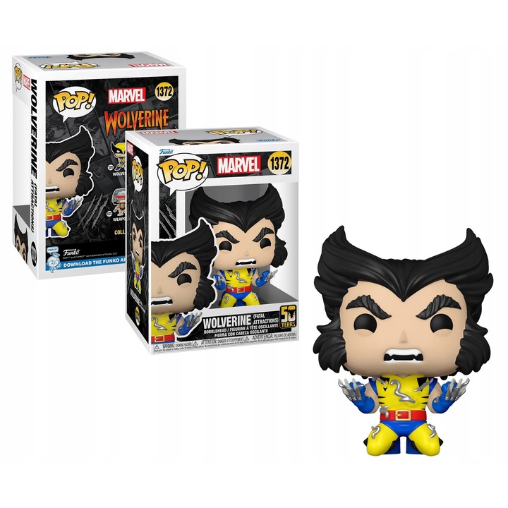 Фигурка Funko Pop Marvel Върколак 50-ти, многоцветен, 10x15см