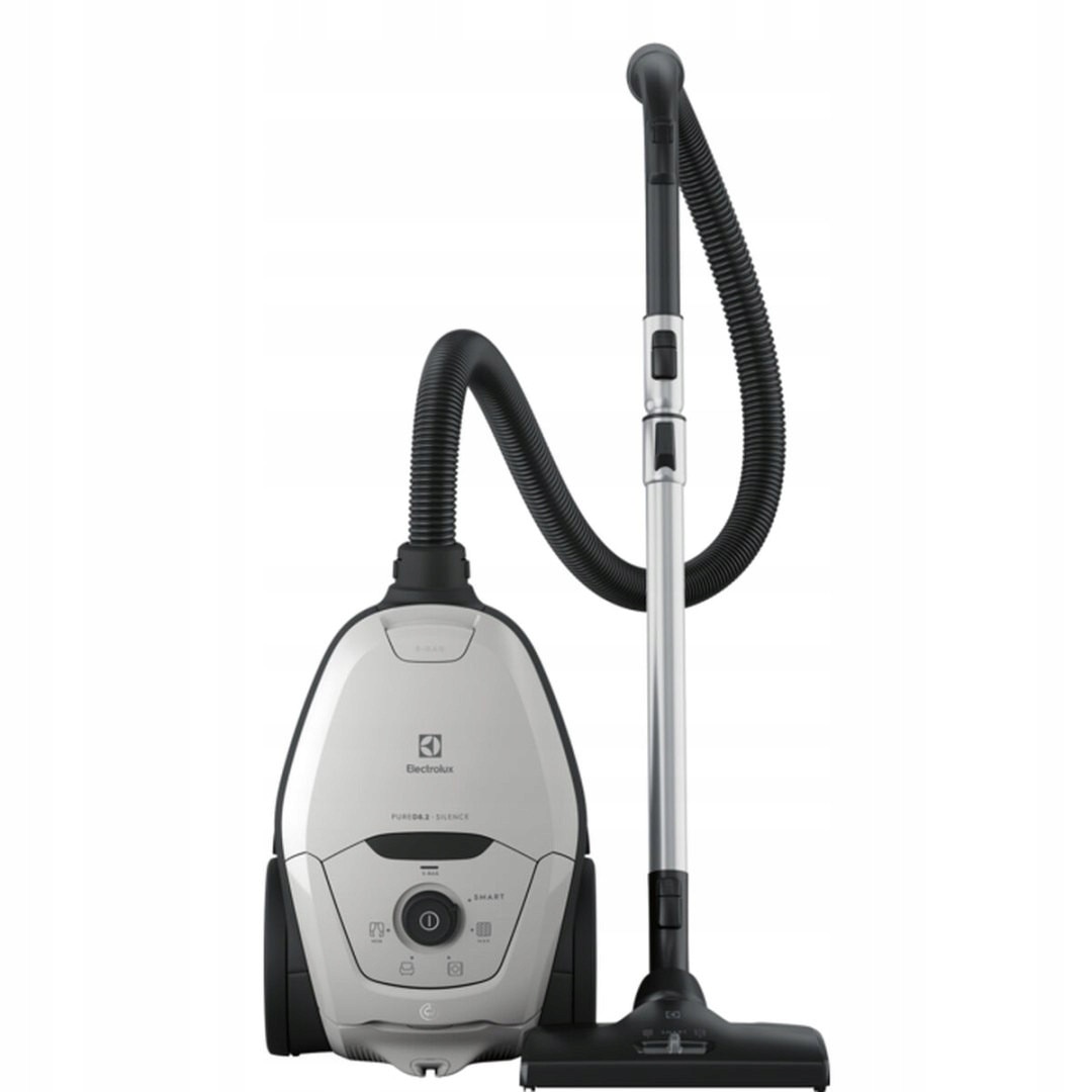 Aspirator cu sac Electrolux Pure D8.2 SILENCE, 57 dB, cu perie OneGo Power Clean