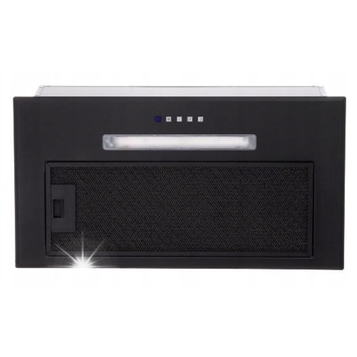 Hota Akpo WK-12 Micra 60, 342,3 м3/ч, 52 dB, черна, 53x16,1x29см