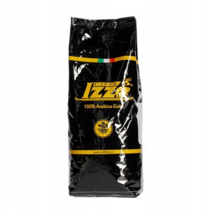 Cafea boabe Izzo Arabica Gold 1 kg, 100% Arabica, intensitate 6, dulceata 8