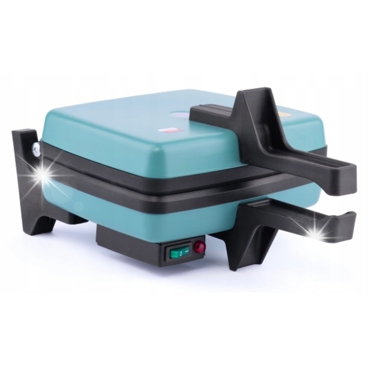 Гофретник Dezal 301.7.1 LWN 1300W, 2 гофрети, незалепващо покритие, зелен