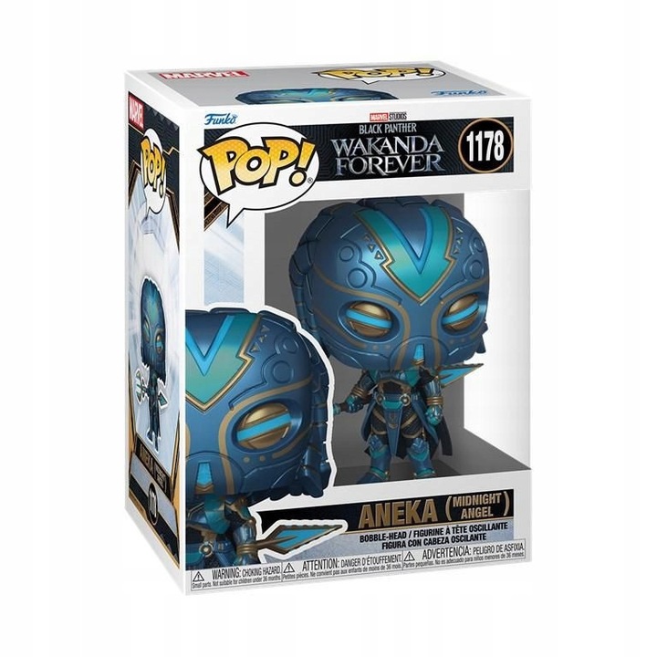 Фигурка Funko Pop Marvel: Black Panther Wakanda Forever, Aneka Midnight Angel, многоцветна, 1178