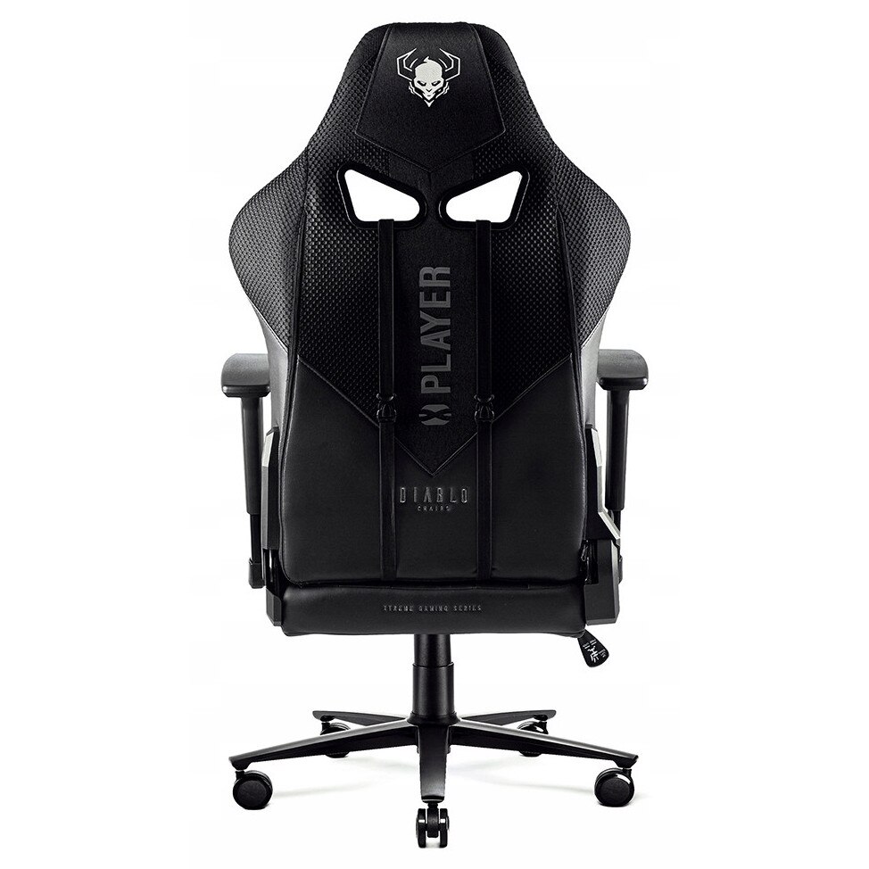 Scaun gaming Diablo X-Player, EcoFiber, negru, 175-205 cm, 200 kg