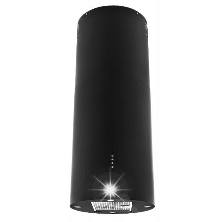 Островен абсорбатор Akpo WK-10 Isla Balmera, 613 m3/h, 67 dB, черен, 40x87x40см