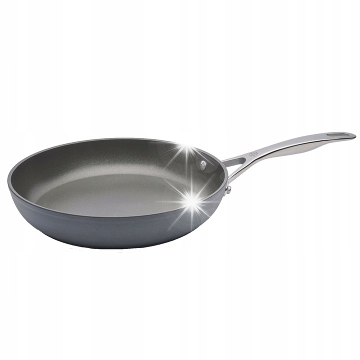 Тиган Ballarini 32см, титан, инокс, сив, за всички видове котлони