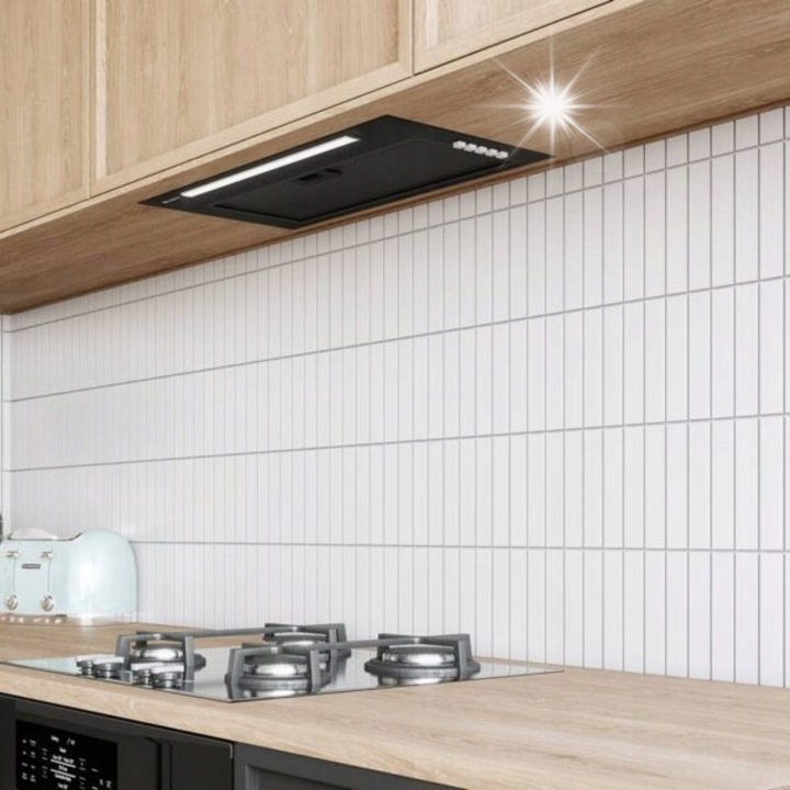 Вграден абсорбатор Globalo Amadio 60.2, черен, 205 W, 3 скорости, 60 см