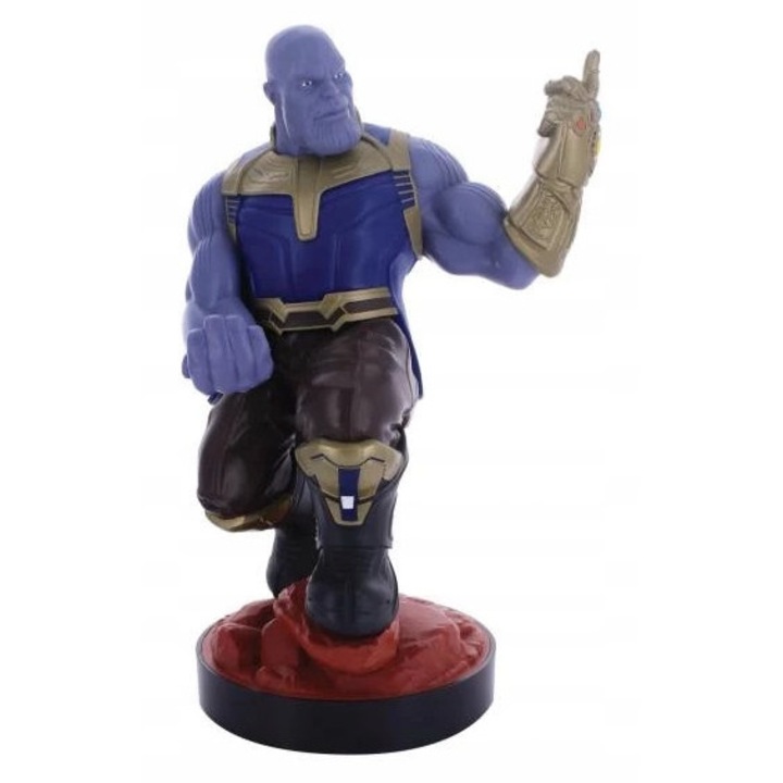 Suport pentru controller si telefon Marvel Thanos, Cable Guys, 20 cm