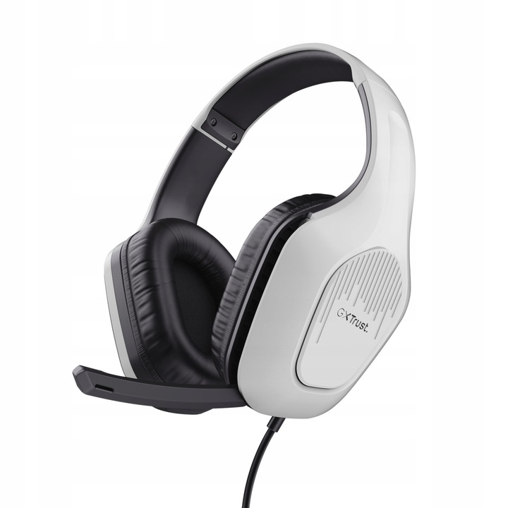 Гейминг слушалки, Trust GXT 415W Zirox, 50 мм, 3,5 мм, 17x20x8,5 см, 244 гр