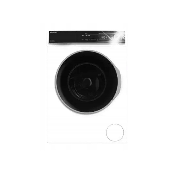Пералня Sharp, модел ES-SFB712YWB-PL, 7кг, 1200rpm, бяла, 42x60x85см